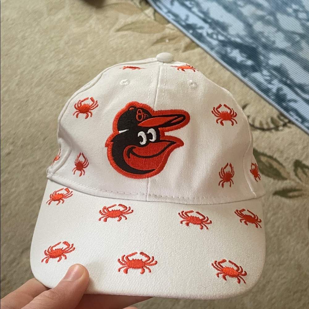 Baltimore Orioles with Crabswhite hat OS